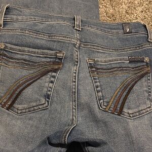 7 For All Mankind Denim Dojo tailorless Flared 25/32